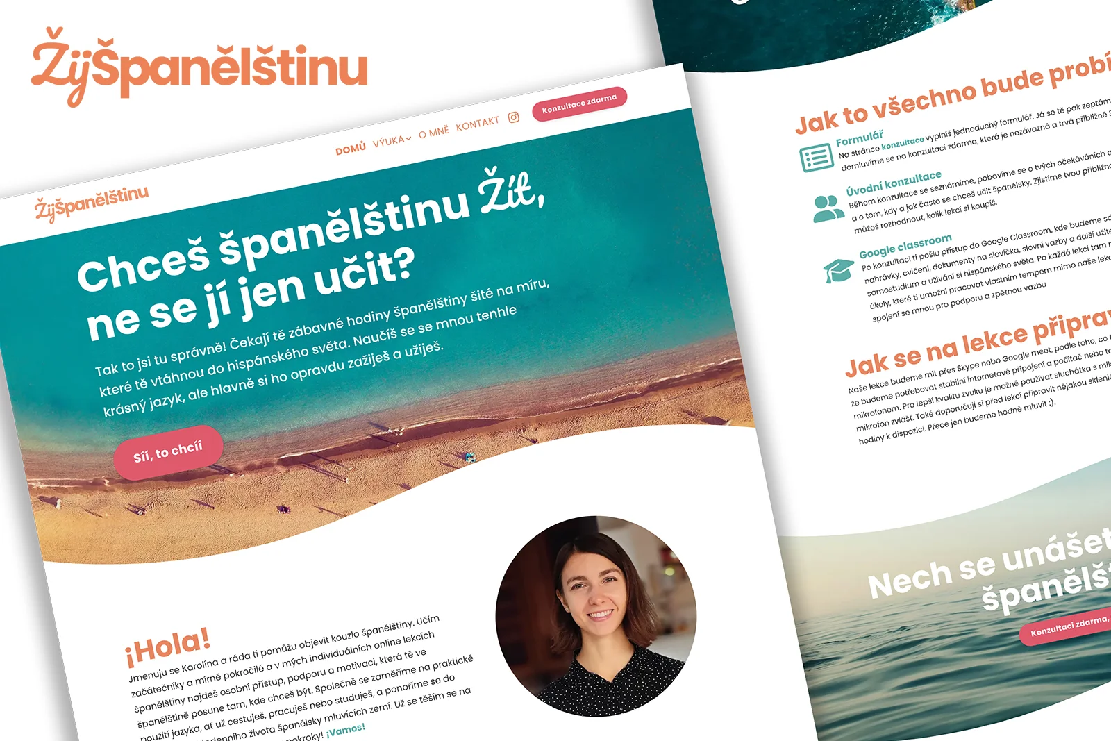 Zijspanelstinu webdesign showcase mavi design